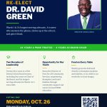 Re-elect Dr. David Green Flyer